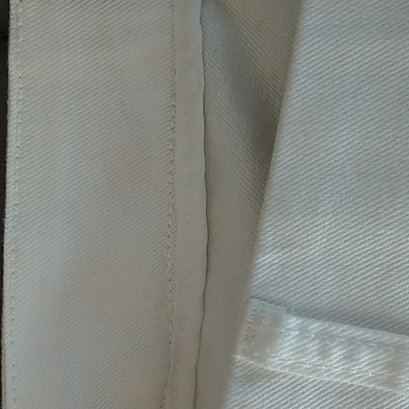 Dana Buchman Comfort Fit White Crop Pant 24 W - Picture 9 of 10